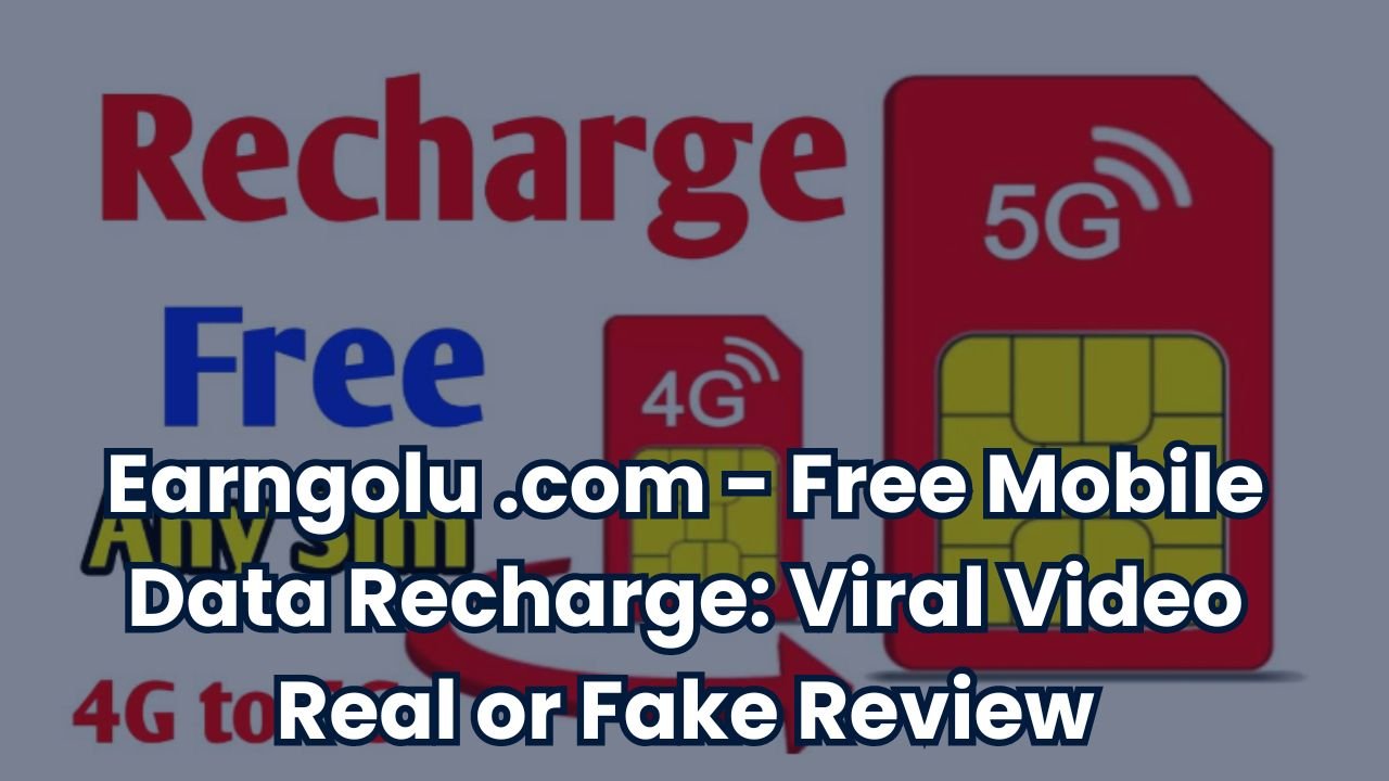 Earngolu .com - Free Mobile Data Recharge