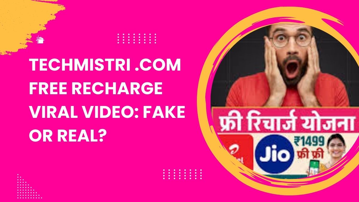 Techmistri .com Free Recharge Viral Video