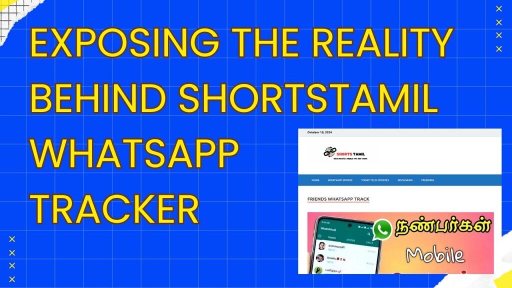 ShortsTamil whatsapp Tracker