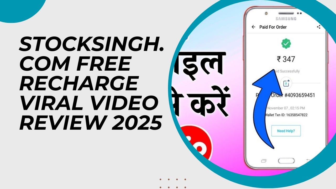 Stocksingh.com Free Recharge